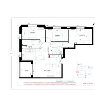 Appartement Berck 4 pièce(s) 79.4 m2