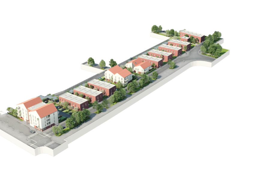 WATTRELOS LABOUREUR – Appartement T4 avec terrasse et 2 places de parking