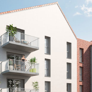 WATTRELOS LABOUREUR – Appartement T3 avec terrasse et parking