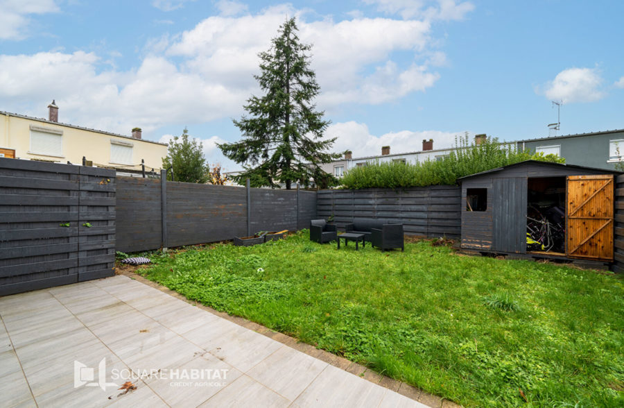 Maison Villeneuve D’Ascq 95m² – 3chs + jardin+ parking  Sous compromis 