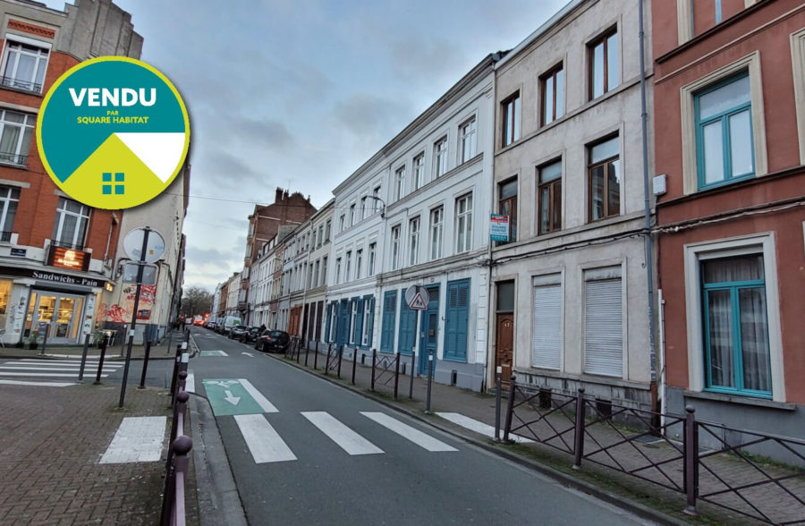 Appartement Lille  VAUBAN – Rue  Colbert T2 traversant 31.70 m2